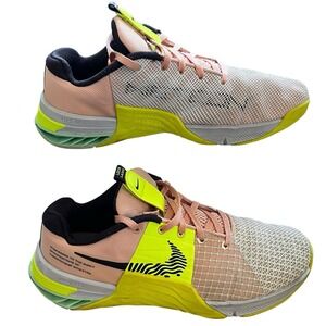 Nike Womens Size 9 Metcon 8 Arctic Orange Volt DO9327-800 Training Shoes Workout